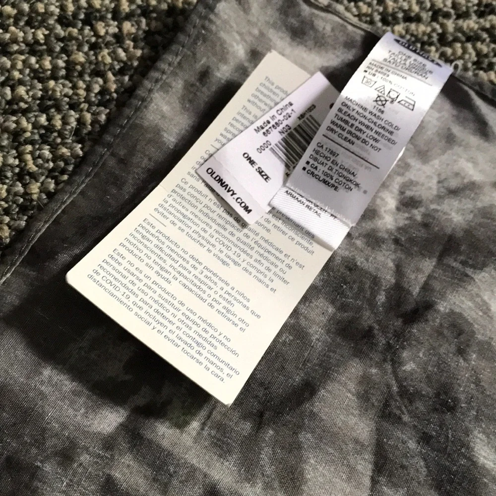Old Navy Charcoal Hair‎ Wrap